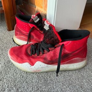 NIKE Men’s Kevin Durant Zoom KD12 University Red AR4229-600 Basketball Size 12